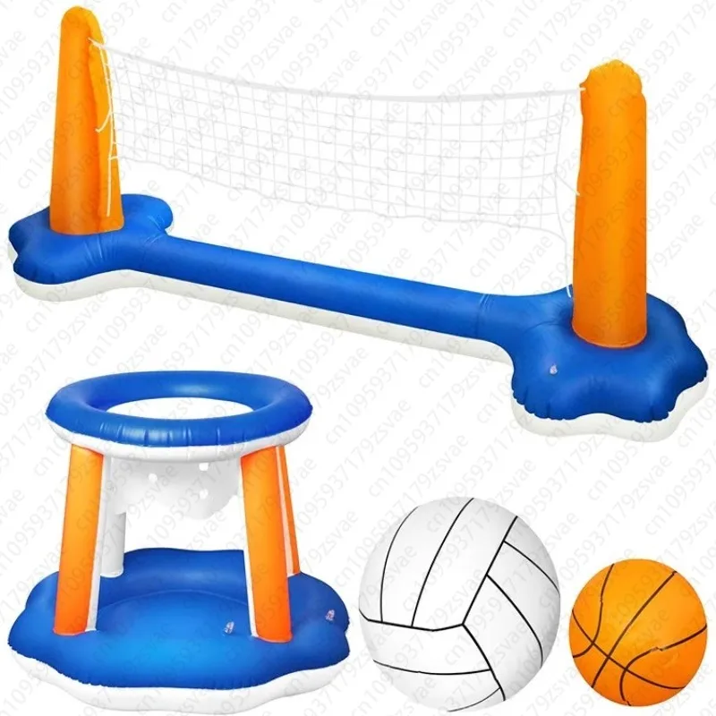 swimming-pool-inflatable-toy-basketball-frame-water-volleyball-door-prop-sports
