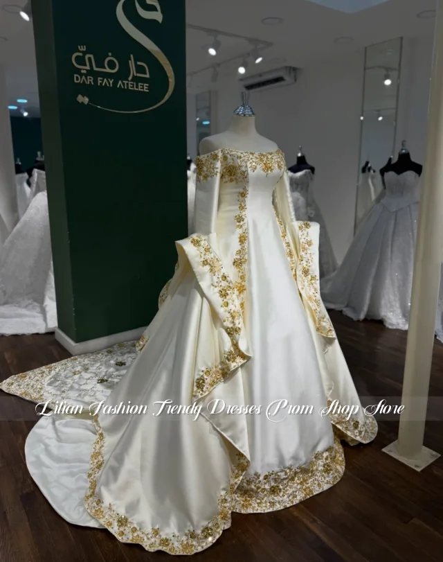 Maßgeschneiderte, wunderschöne, perlenbesetzte Brautkleider, orientalische Brautkleider, formelle Abendkleider, Verlobungskleider