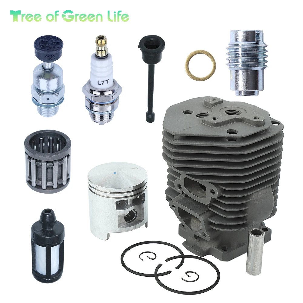 52mm Cylinder Piston Kit For Stihl 050 051 TS510 Fuel Filter Line Hose Spark Plug Chainsaw 1111 020 1200 motosierra