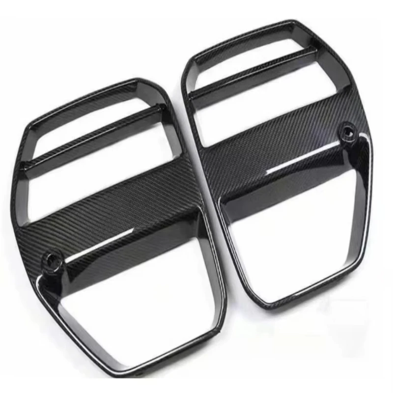 

High Fitment Center Grille Waterproof Woven Hot-Selling Model V-Style Carbon Fiber Material Polished Finish Glue