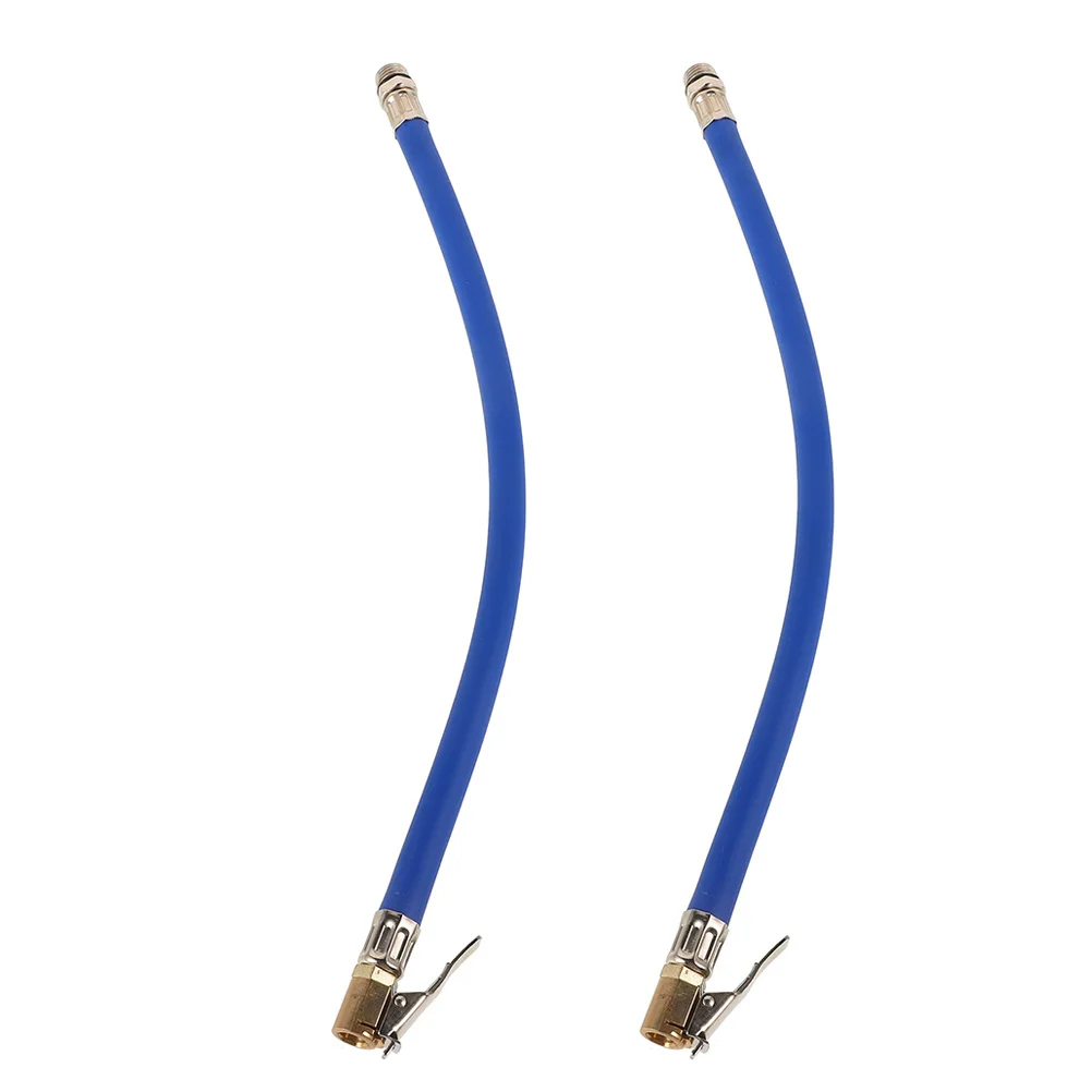 

2Pcs Air Release Extension Hose Tire Inflator Replacement Adapter Lock Chuck Portable Air Compressor Bike Pump