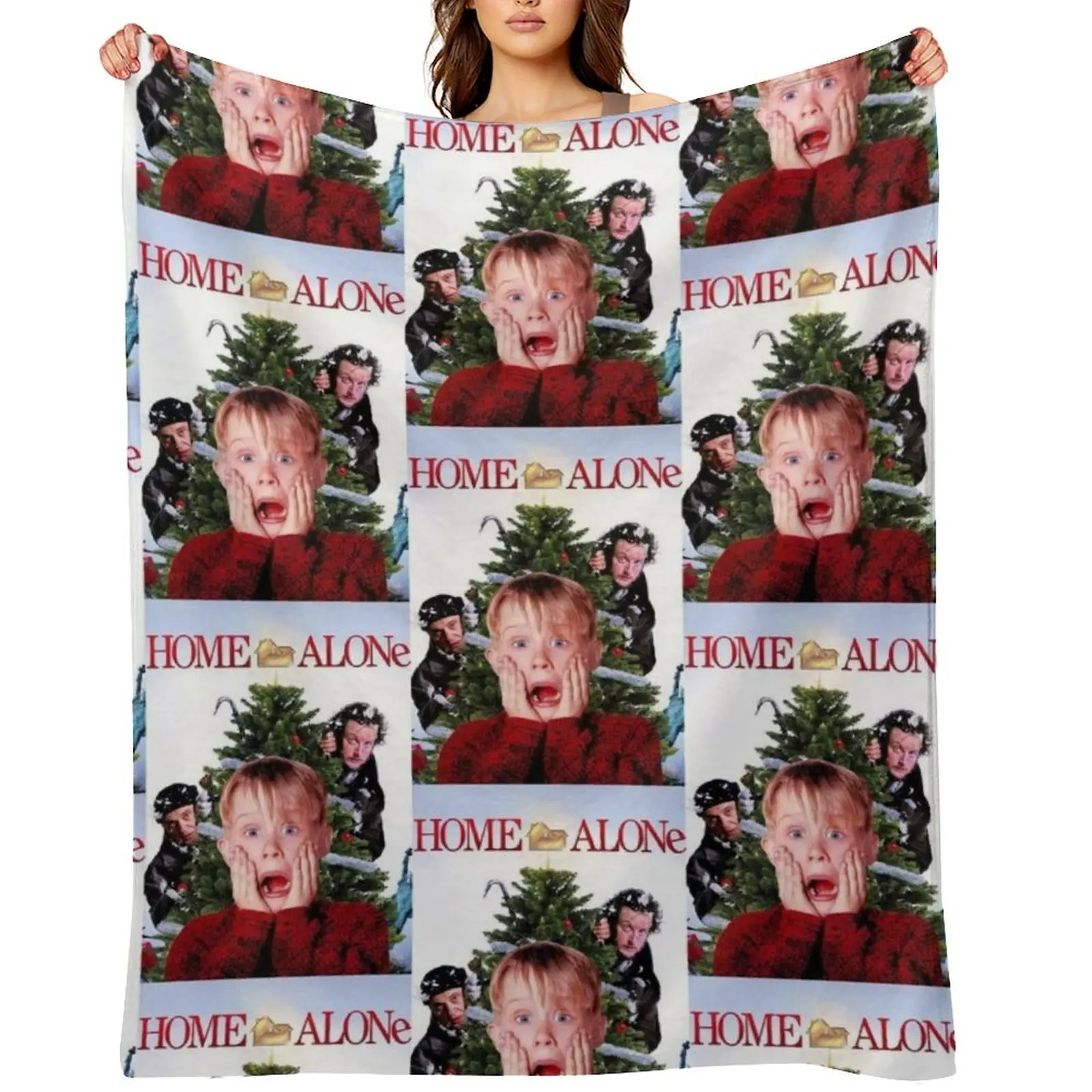 AMAZED ALONE!!! Throw Blanket Camping christmas gifts Plush decorative Travel heavy to sleep Blankets