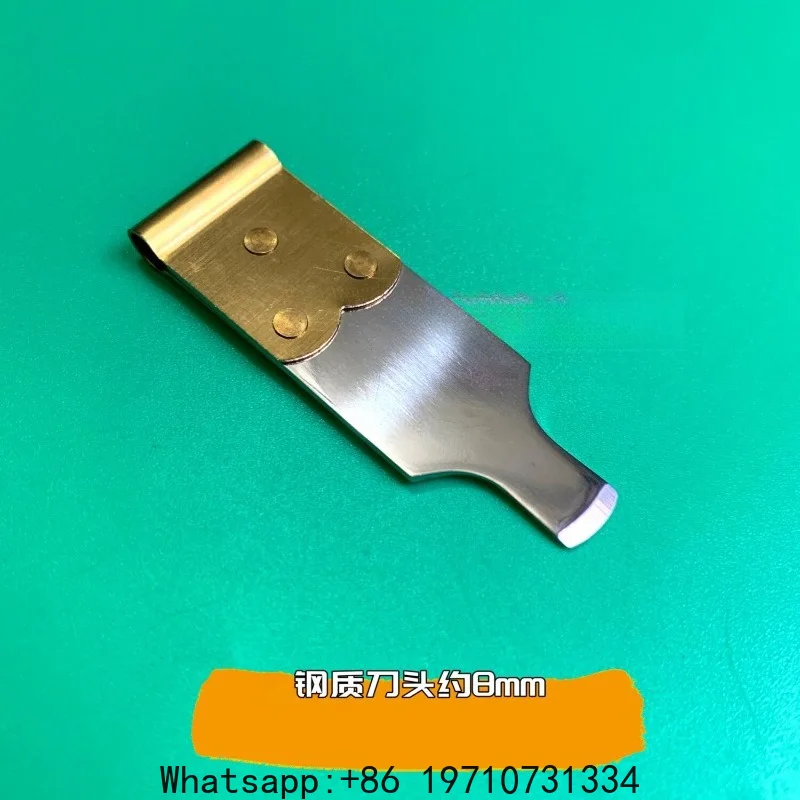 Watch Case Back Opener Tool – Hardened Steel Ultra-Thin Pry Knife for Snap-Off Case Backs – 2-in-1 Pry & Lift