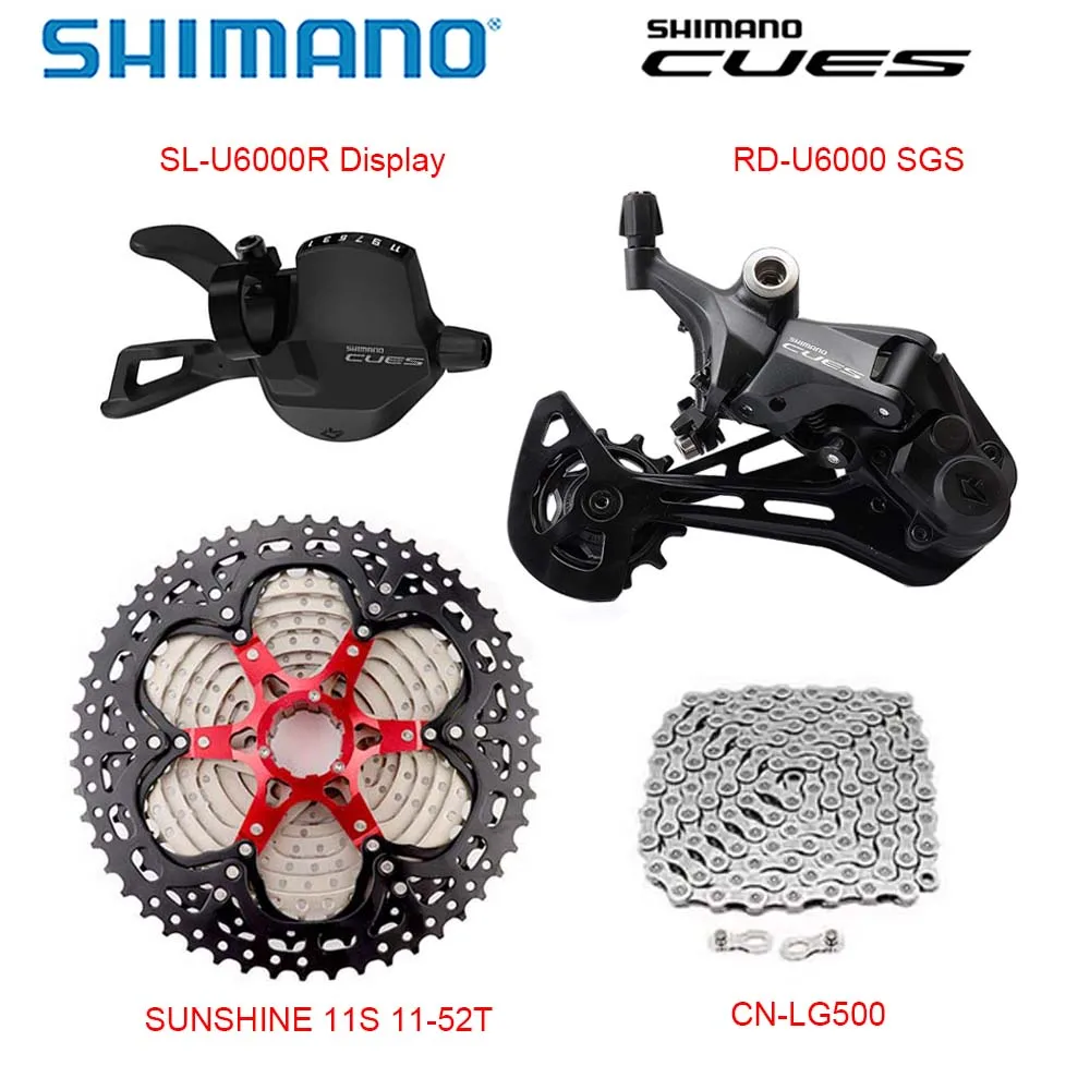 Shimano CUES U6000 11s Groupset SL-U6000 RD-U6000 CUES Series