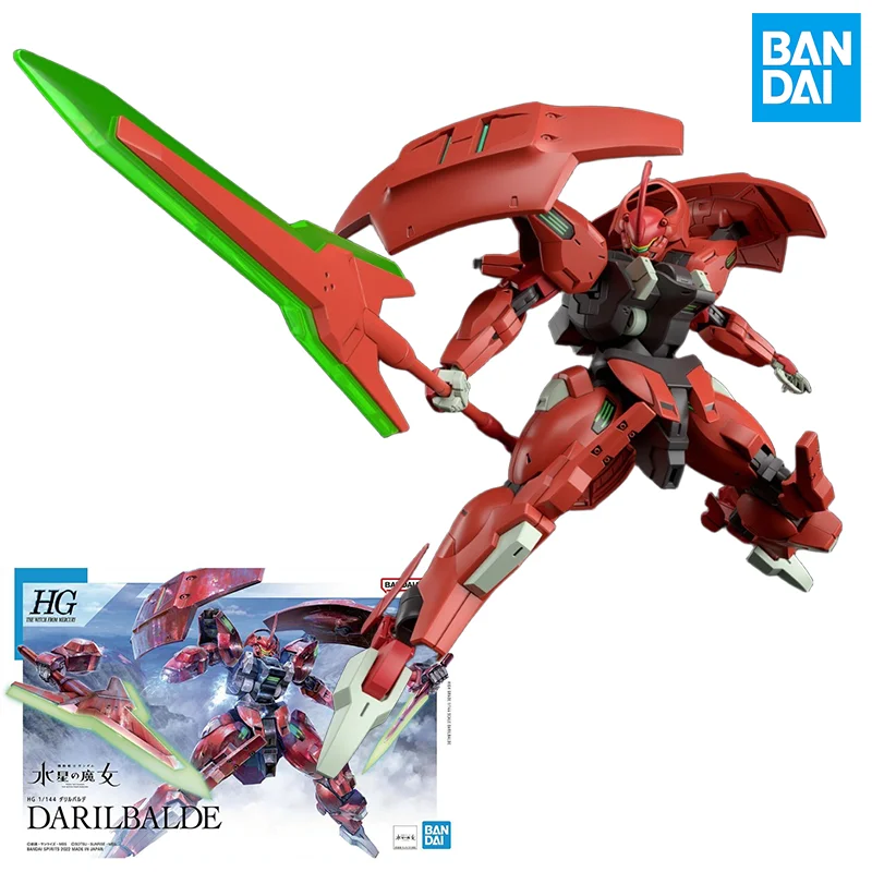 

Bandai Gundam HG 1/144 THE WITCH FROM MERCURY MD-0064 DARILBALDE Assemble Model Kit Anime Figure Action Model Hobby Toy Gift
