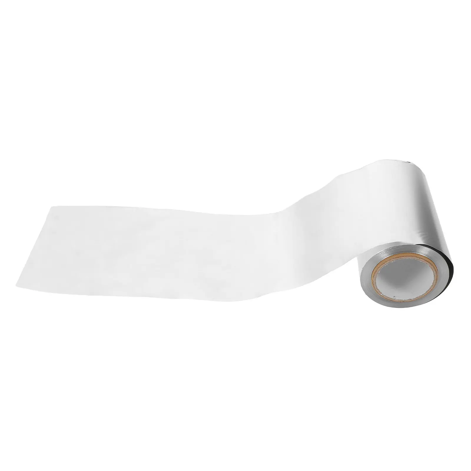 1 Roll Thick Hairdressing Foil Roll for Hair Coloring Perm Highlighting 50M Salon Silver Hair Foil Sheets Foils for Highlights
