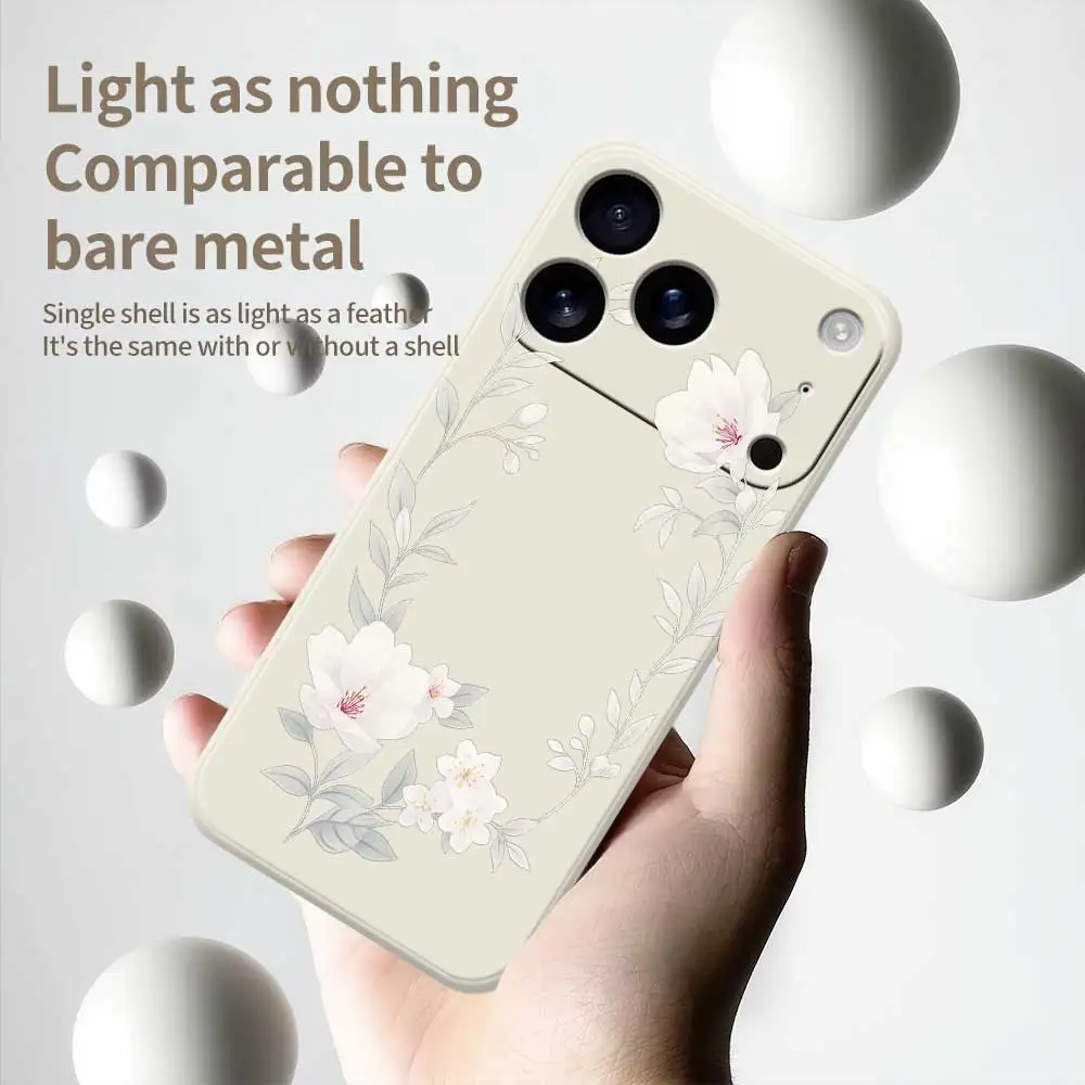 حافظة لهاتف آيفون 17 برو ماكس 17 Air 16 15 14 Plus 13 12 11 Pro Max XS Max XR 7 8 Plus 16E غطاء ناعم من السيليكون #6