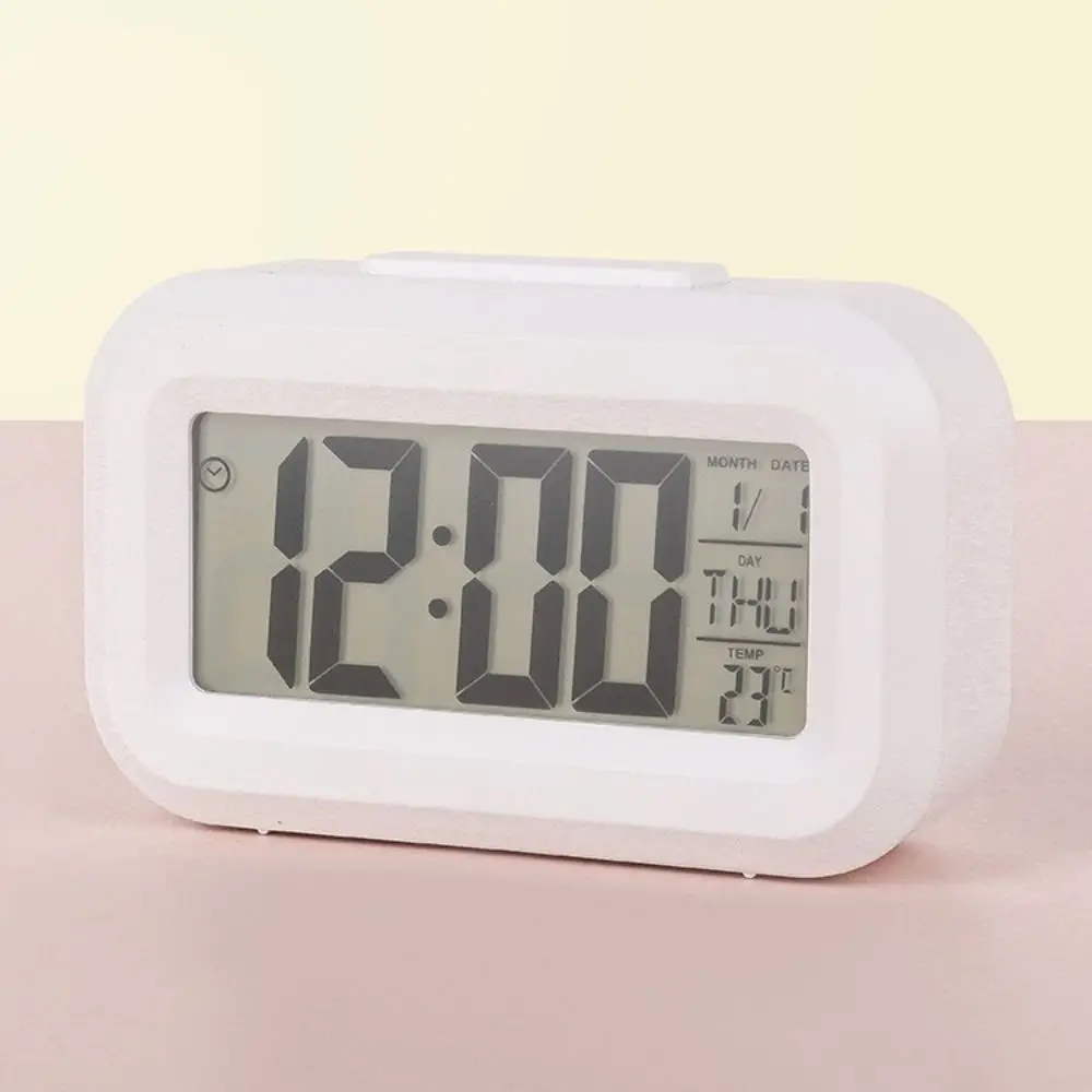 

Multi-function Plastic Digital Alarm Clock Digital Display Portable LED Electronic Clock Silent Silent Snooze Clock Can be Timed