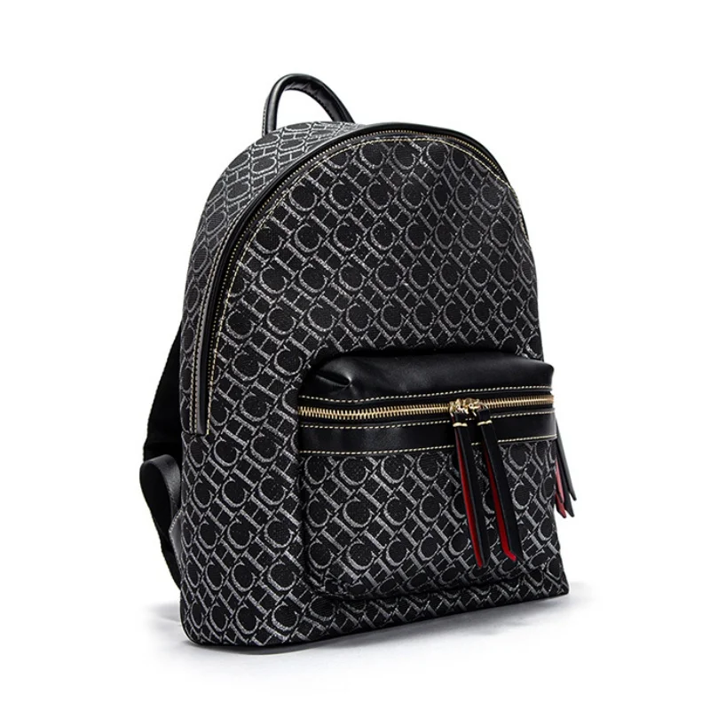 حقيبة كتف ماركة فاخرة سعة كبيرة حقيبة سفر للركاب 2025 علامة تجارية فاخرة جديدة مصممة للجنسين حقيبة تخزين للطلاب