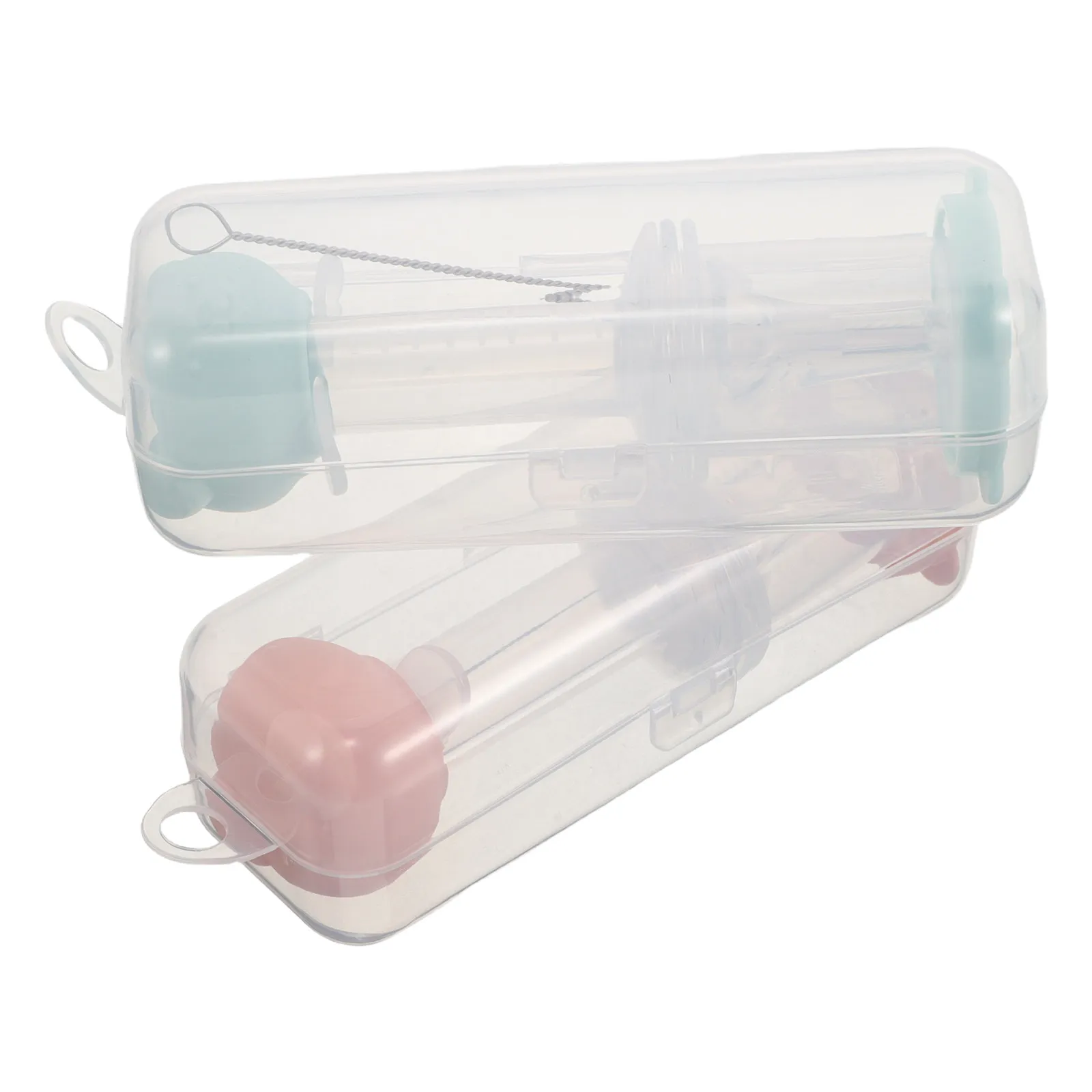 

1Set Silicone Infant Food Feeder Pacifier Liquid Dispenser Choke-Free Baby Feeding Essentials Set for Newborns Travel Easy Clean