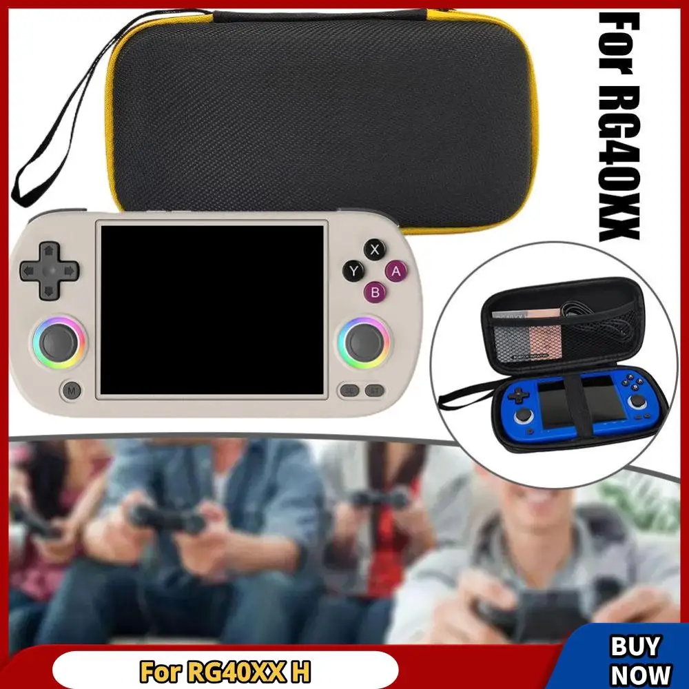 Tragetasche für ANBERNIC RG405M RG40XX H-Serie Handheld-Spielekonsole, Aufbewahrungstasche, wasserdicht, stoßfest, EVA, harte Reisetasche