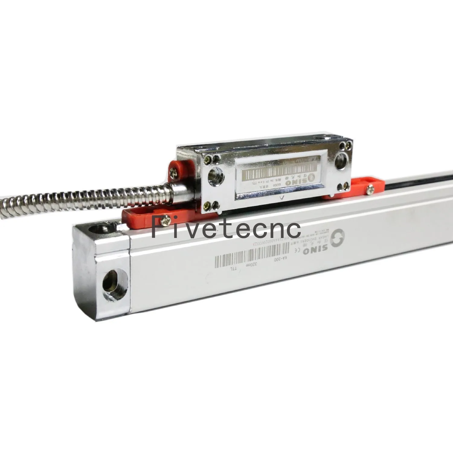 Imagem -05 - Sino Escala de Vidro Linear Ótica Ka300470 520 570 mm Curso Mícrons 1micron Ttl Codificador Linear do Sinal