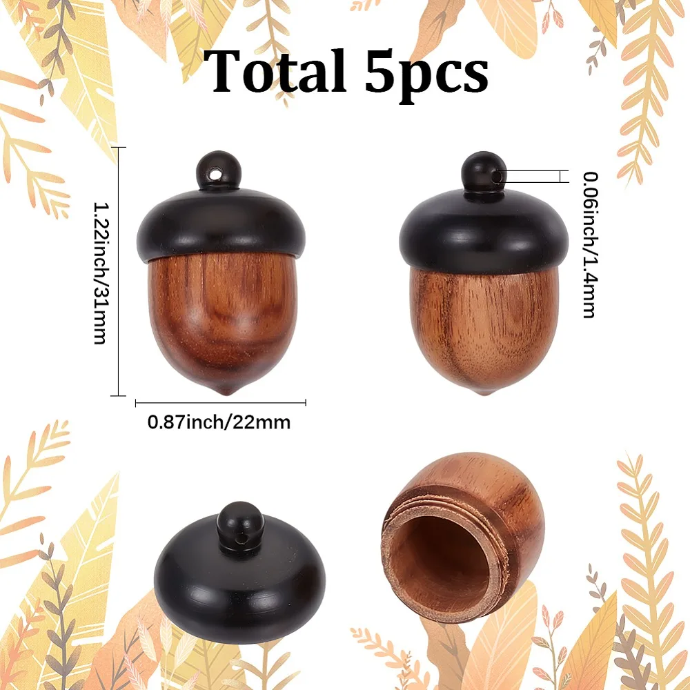 5-pecas-de-pingentes-de-madeira-desmontaveis-para-chaveiros-e-decoracoes-de-carro-em-formato-de-bolota-e-camelo-31x22mm-furo-14mm