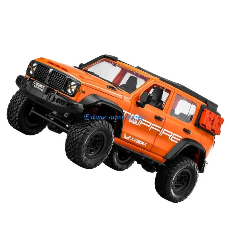 Véhicule tout-terrain télécommandé 090B 4WD, robot sur chenilles à échelle 1/12 avec corps en métal robuste pour enfants