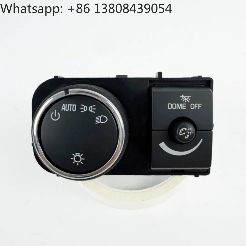 New Headlight Switch with Interior Dimmer W/O Fog Lamps for Hummer H2 Chevrolet Express GMC OE 84948801 15096894 15926098