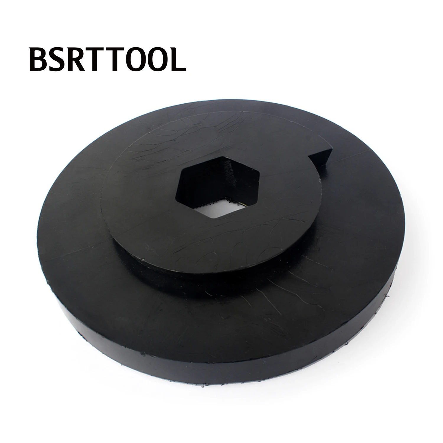 BSRTTOOL  6 Inch Plastic Backer Pad Hook & Loop Backing Disc Angle Grinder Polisher Snail Lock Adaptor Backer Pad