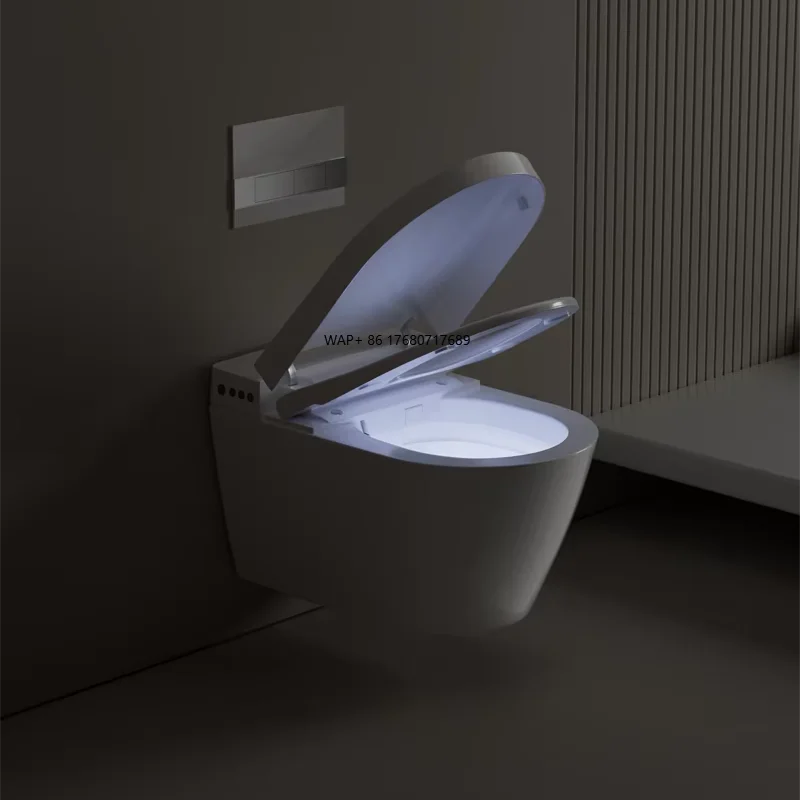 Automatic Flush WC Smart Complete Toilet Set  with Concealed tank