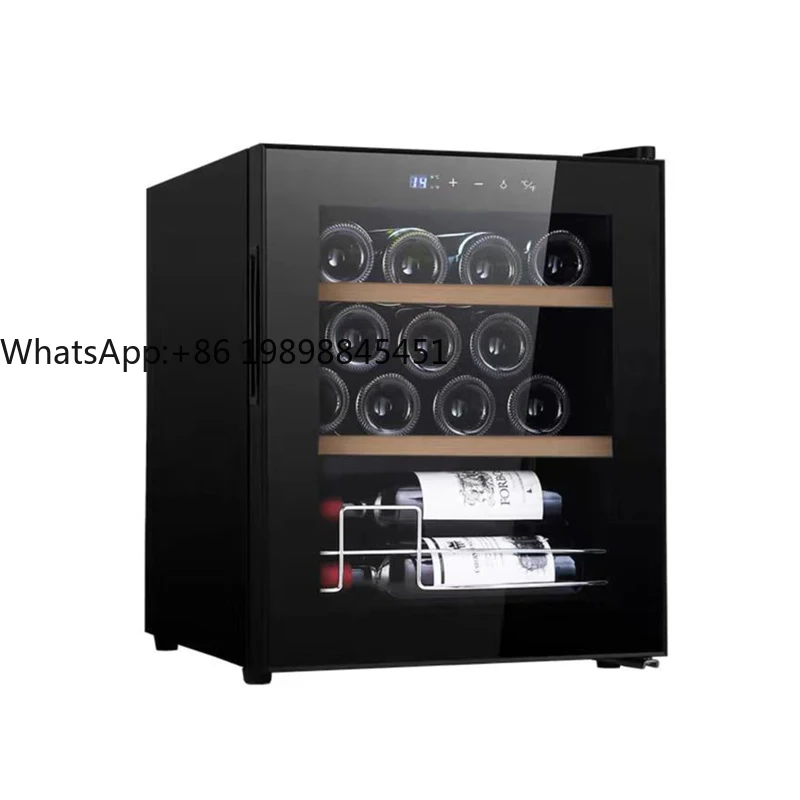 

Freestanding Wine Cooler 48L 15 Bottles Wine Refrigerator Cabinet Fridge