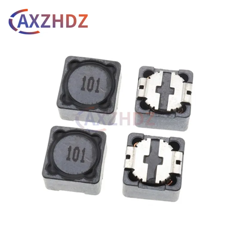 

10PCS 12*12*7mm CD127R Shielded Inductor SMD 2.2/3.3/4.7/6.8/10/15/22/33/47/100/150/220/330-680UH Power Inductance CDRH127