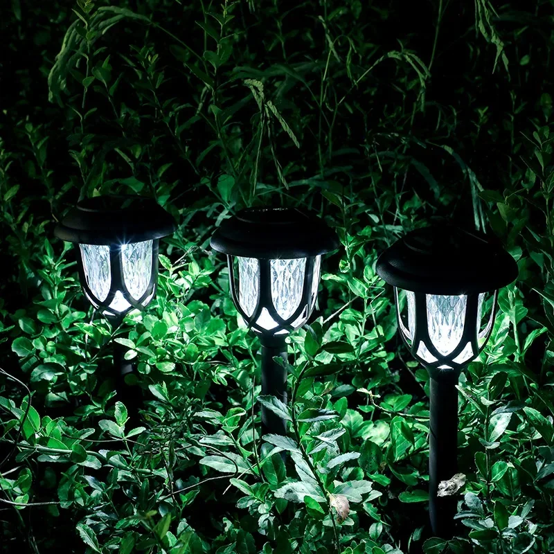 1-10pcs Solar Yard Lights Bright Lawn LightsQutdoor Waterproof Led Solar Pathway Lightsandscape Path Lights