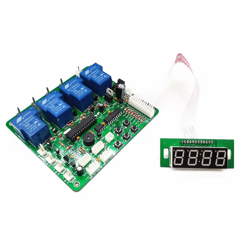 JY-21 Coin Operated Multi Channel Timer Board for Bill Acceptor Coin Acceptor, Car Wash Machine, Time Control PCB with All Lines