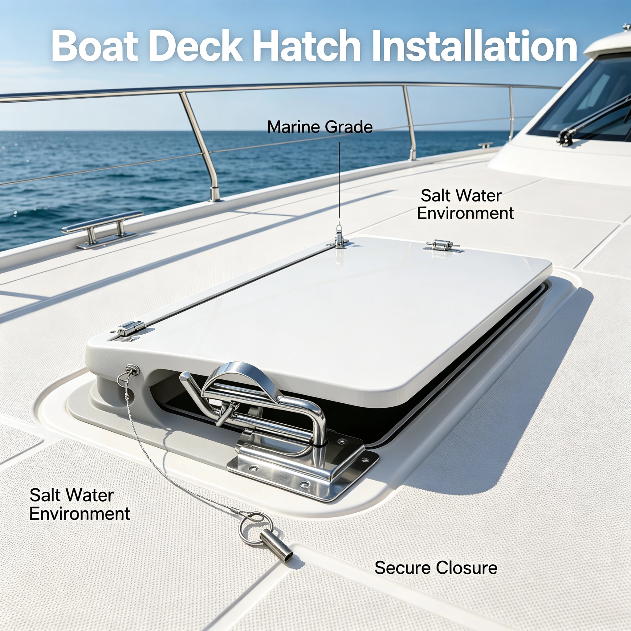 Stainless Steel Boat Davit Set Docking Bracket Combination Yacht Marine Hardware Accessories