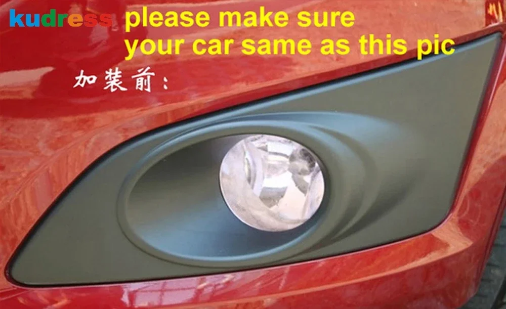 سيارة الجبهة الضباب ضوء غطاء المصباح الكسوة لشروليه أفيو 2011 2012 2013 كروم فوجليت صب مقبلات الحافة الزخارف اكسسوارات