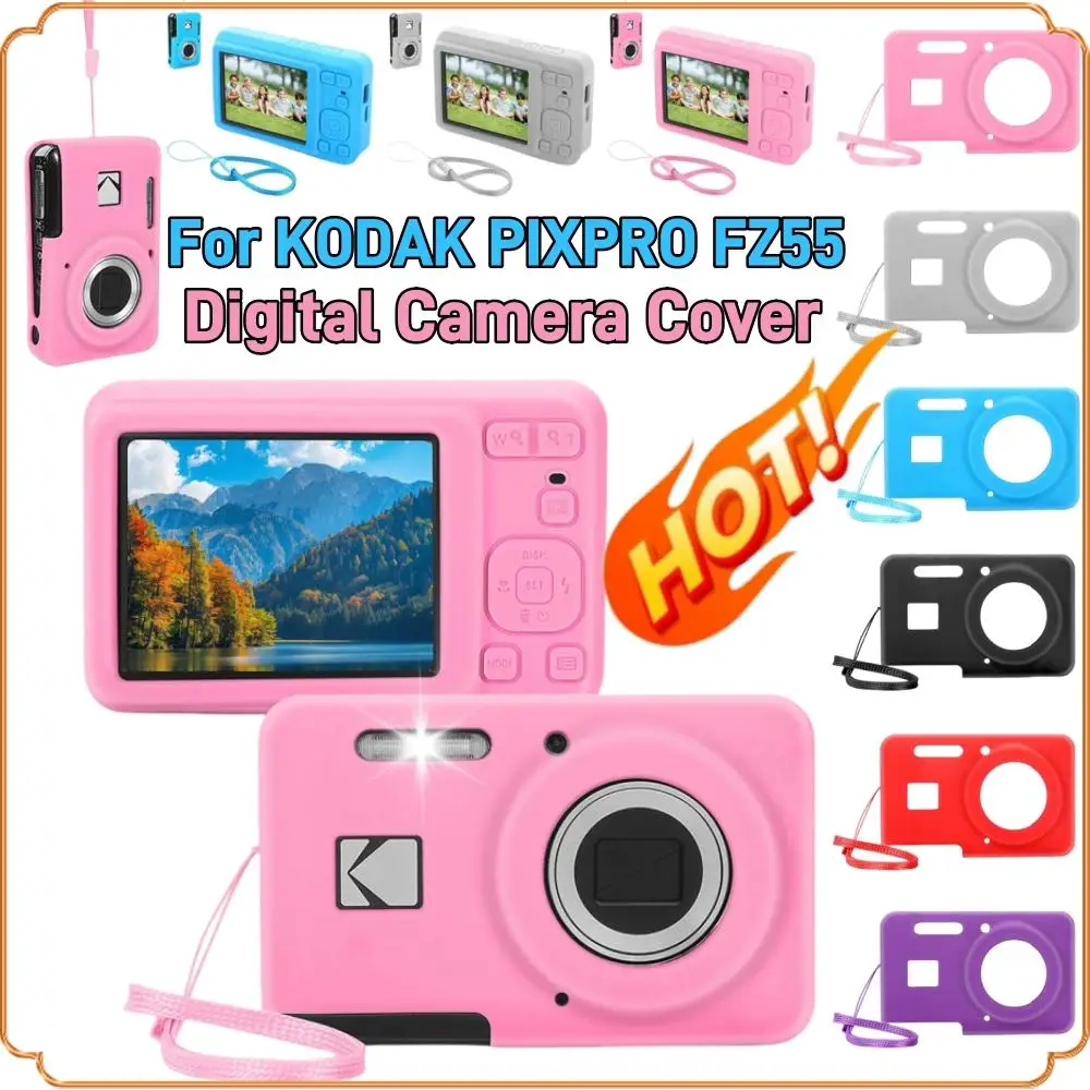 Digital Camera Cover Anti-Scratch Lightweight Camera Sleeve Wear Resist Outdoor Travel Camera Protect Case For KODAK PIXPRO FZ55