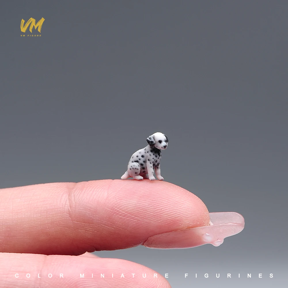 1/64 Scale Painted Dog Cat Animal 3D Print Scene Props Figures Model For Cars Vehicles Decorat Toy