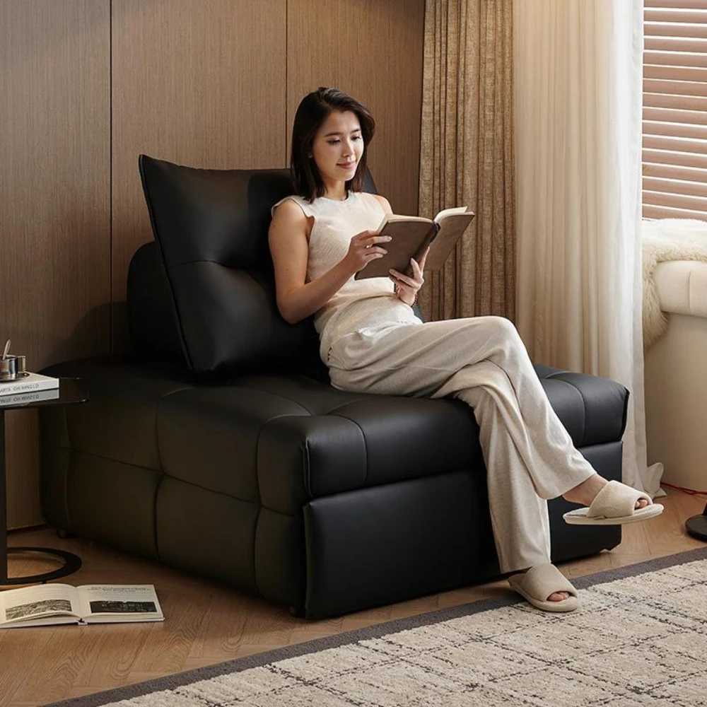 

Waterproof Leather Sofa Living Room Luxury Lazy Sofa Design Convertible Muebles Para Dormitorio Home Furniture Decoraction