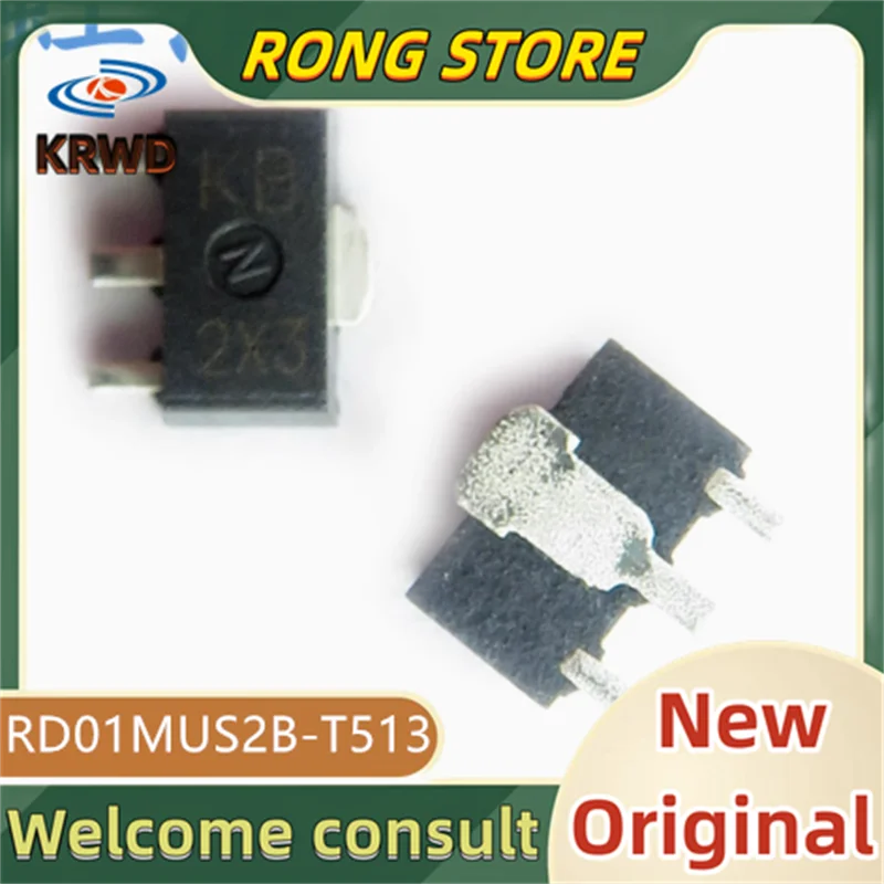 

50PCS KB New and Original Chip IC RD01MUS2B-T513 RD01MUS2B-T5 RD01MUS2B SOT-89