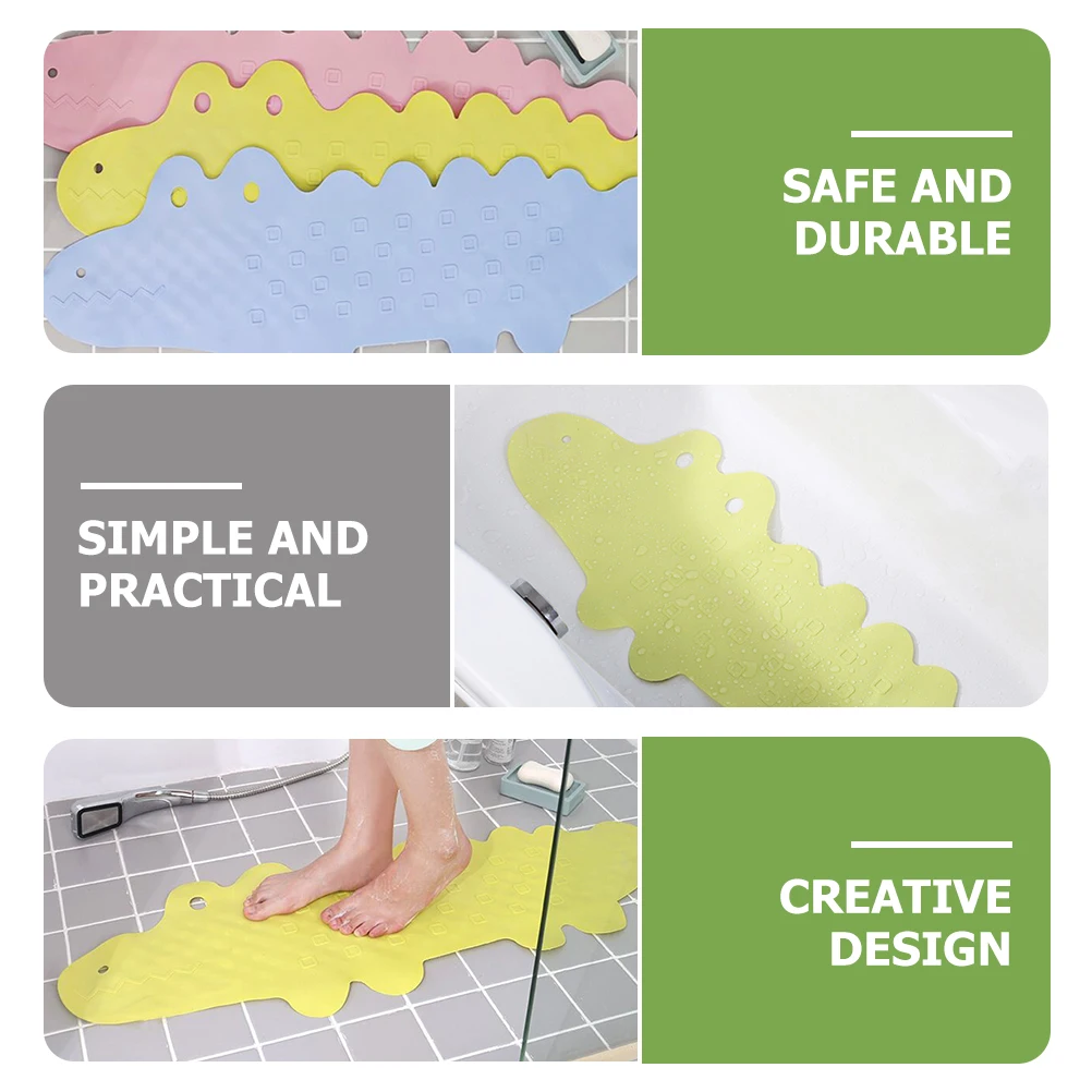 

Non-slip Mat Bath Mats for Tub Shower with Suction Cup Bathroom Rugs Tpr Bathtub Child
