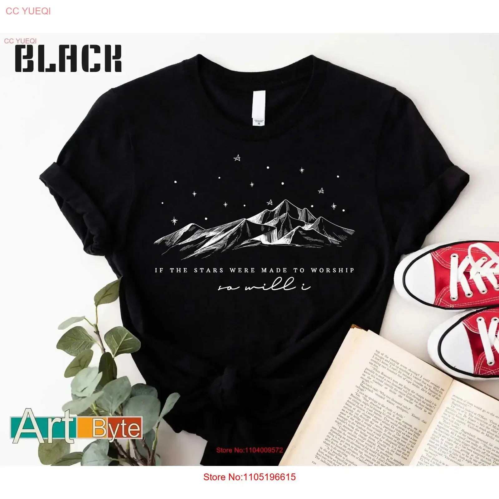 If Stars Were Made to Worship So Will I T Shirt Christian for Women Jesus Apparel s vintage Washed graphic