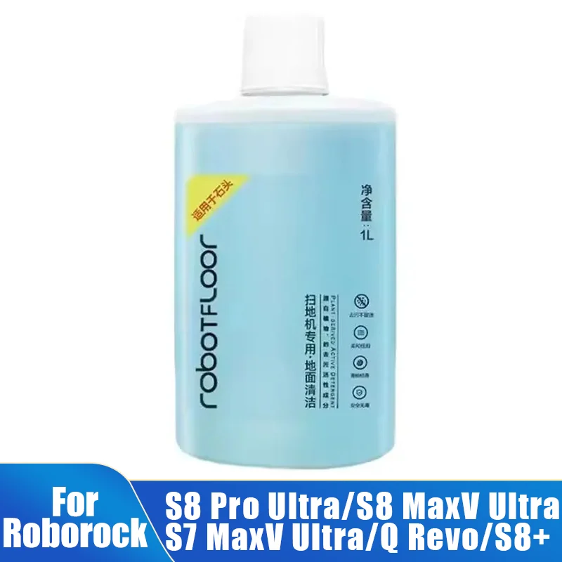 1L Płyn do czyszczenia podłóg do odkurzaczy Roborock S8 Pro Ultra/S8 MaxV Ultra/Q Revo/S7 Max Ultra/S7MaxV Plus
