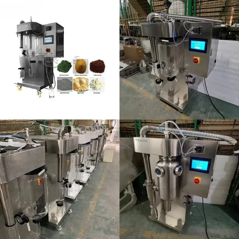 Crtop Milk Powder Spray Dryer for Dairy Plant Rapid Evaporation ISO Certified Mini Milk Spray Dryer Machine for Crtop