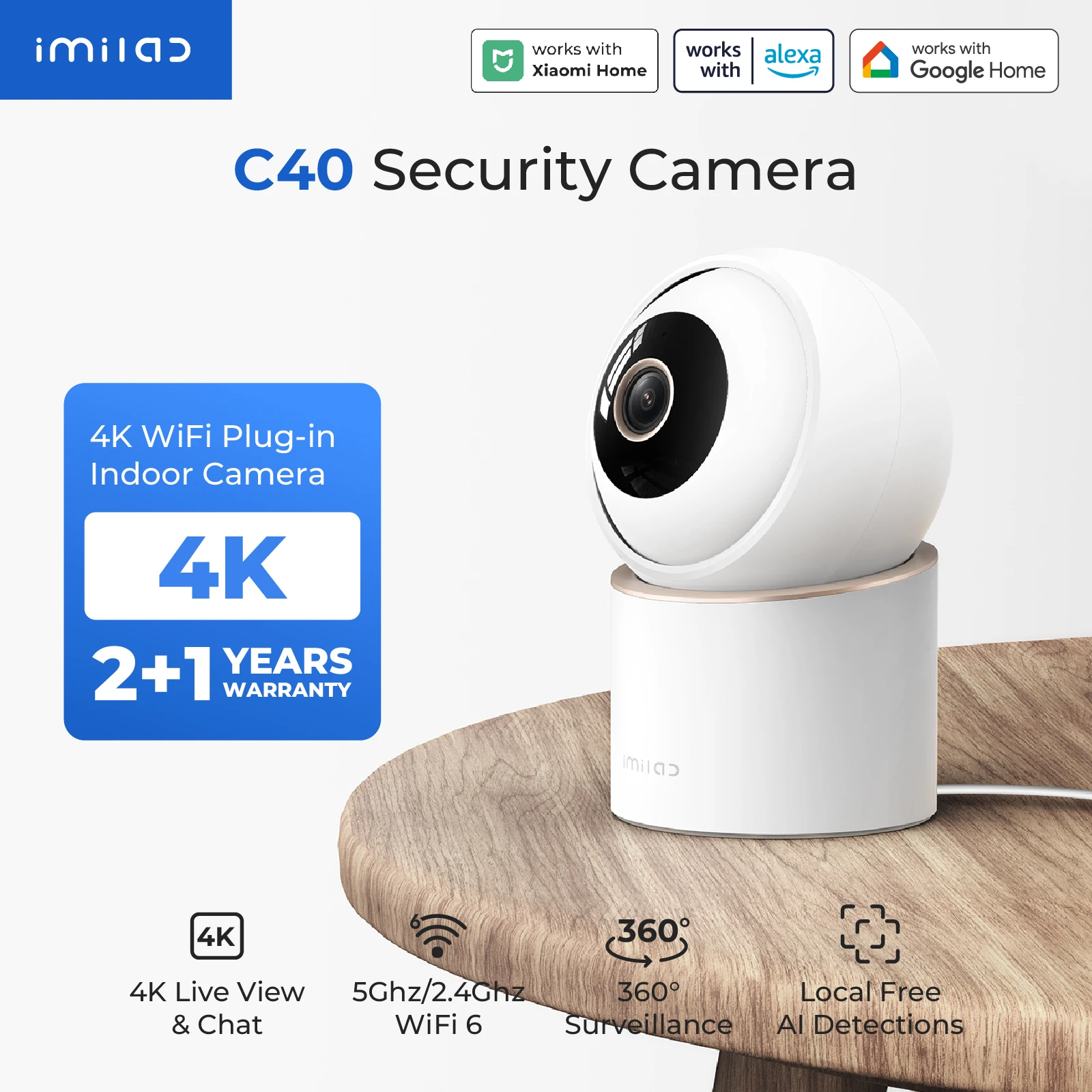 Imilab C40 4K Secur…