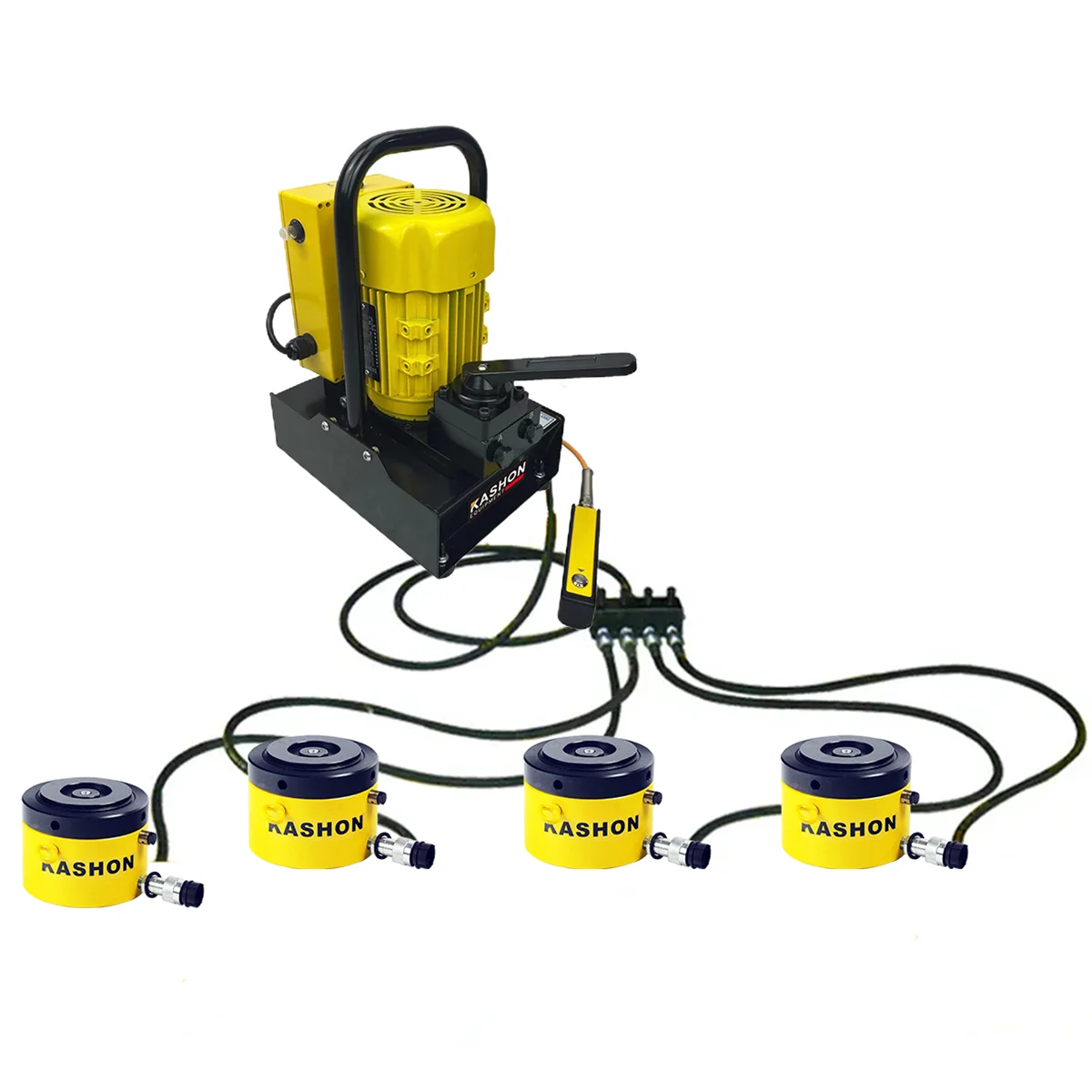 CLP Series Pancake Lock Nut Hydraulic Cylinder Jack Ram
