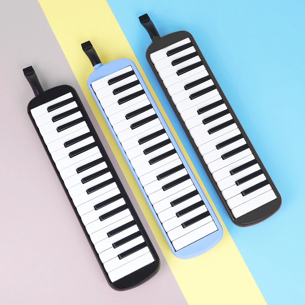 

1 Set 32 Keys Melodica Musical Instrument For Adults Beginners Portable Piano Style Keyboard Durable Abs Nylon Professional