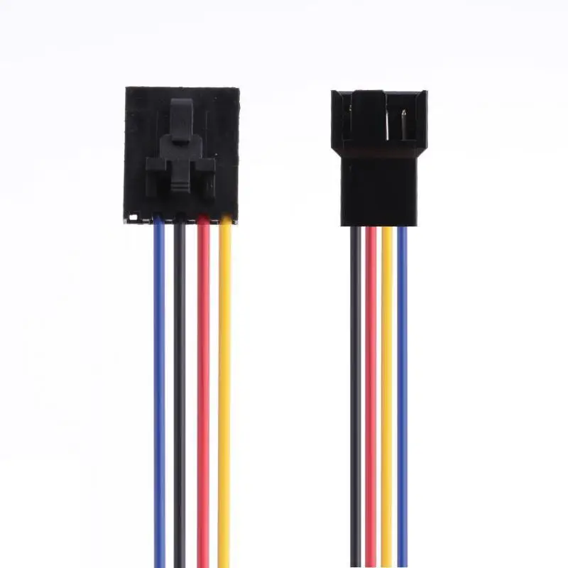 Adaptador de conector de ventilador de refrigeración, Cable de extensión de 17cm para Dell Styles, 5 pines, 1 piezas, 5 a 4 pines