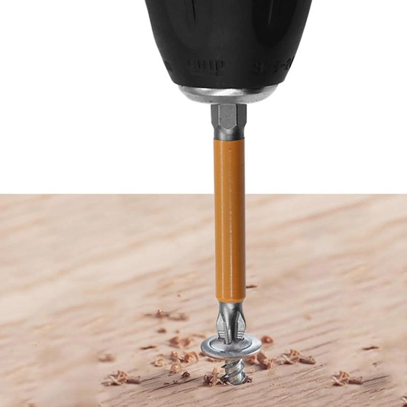 Y1AD 6.3mm Magnetik Kuat Untuk Bit Bit Bit Non-Slip Tangan Listrik Bit Bit Power Tools Untuk Furniture Installati