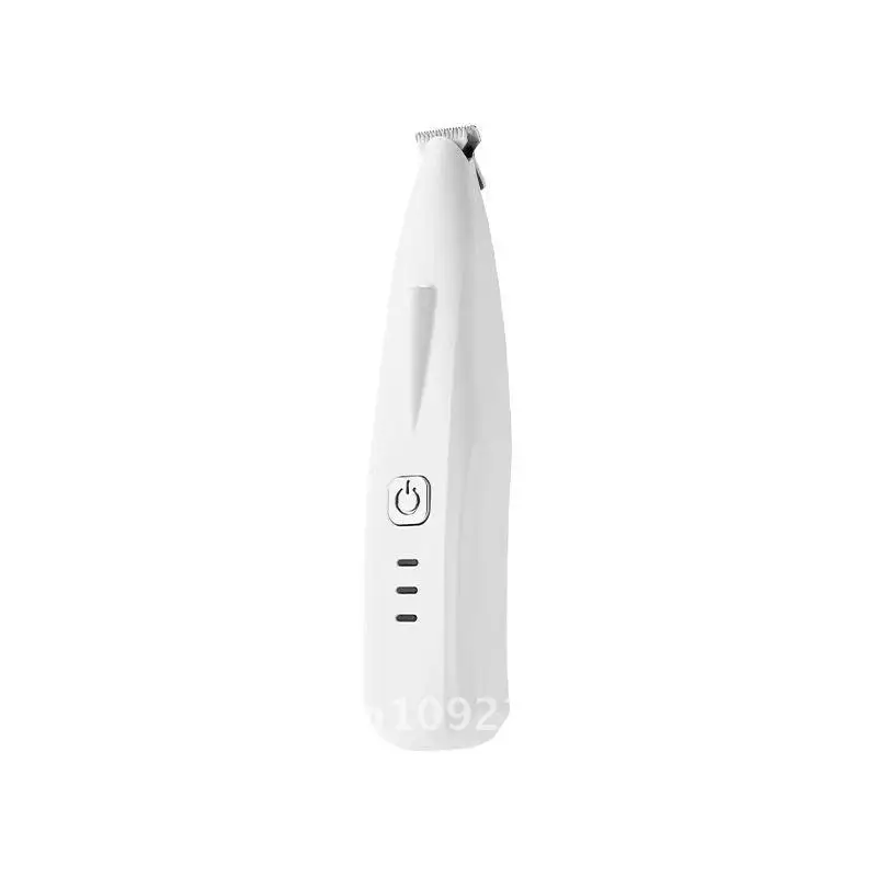 Coupe-cheveux électrique pour animaux de compagnie, matériau ABS blanc pour le rasage des poils des pieds de chien et de chat, outil de toilettage pour animaux de compagnie