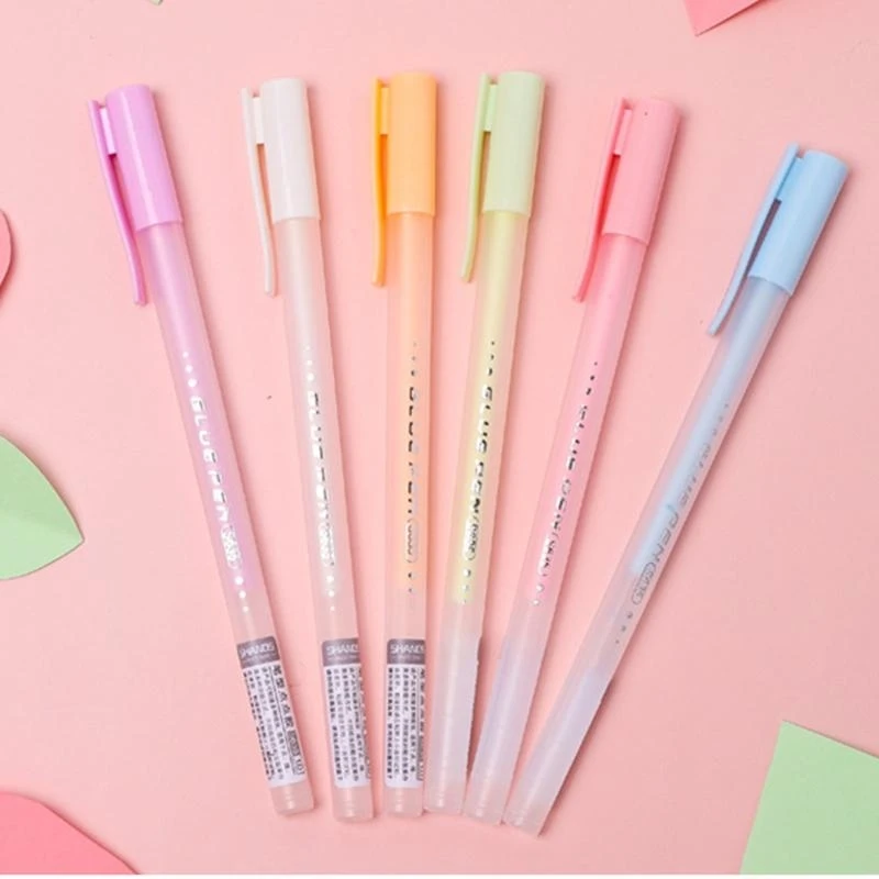 DIY Craft Craft Lief lijm pen nieuwigheidsstijl vloeibare lijm voor scrapbooking -dagboek verkoop