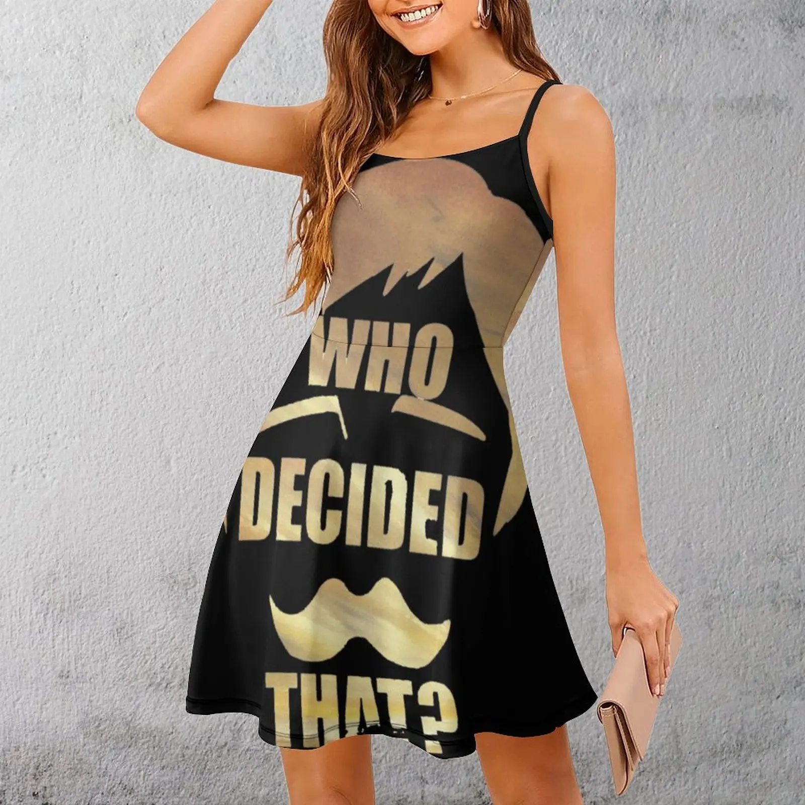 Escanor – Lion’s Sin Of Pride Of The Seven Women's Sling Dress Humor Strappy Dress Graphic Exotic  Woman's Gown Cocktails