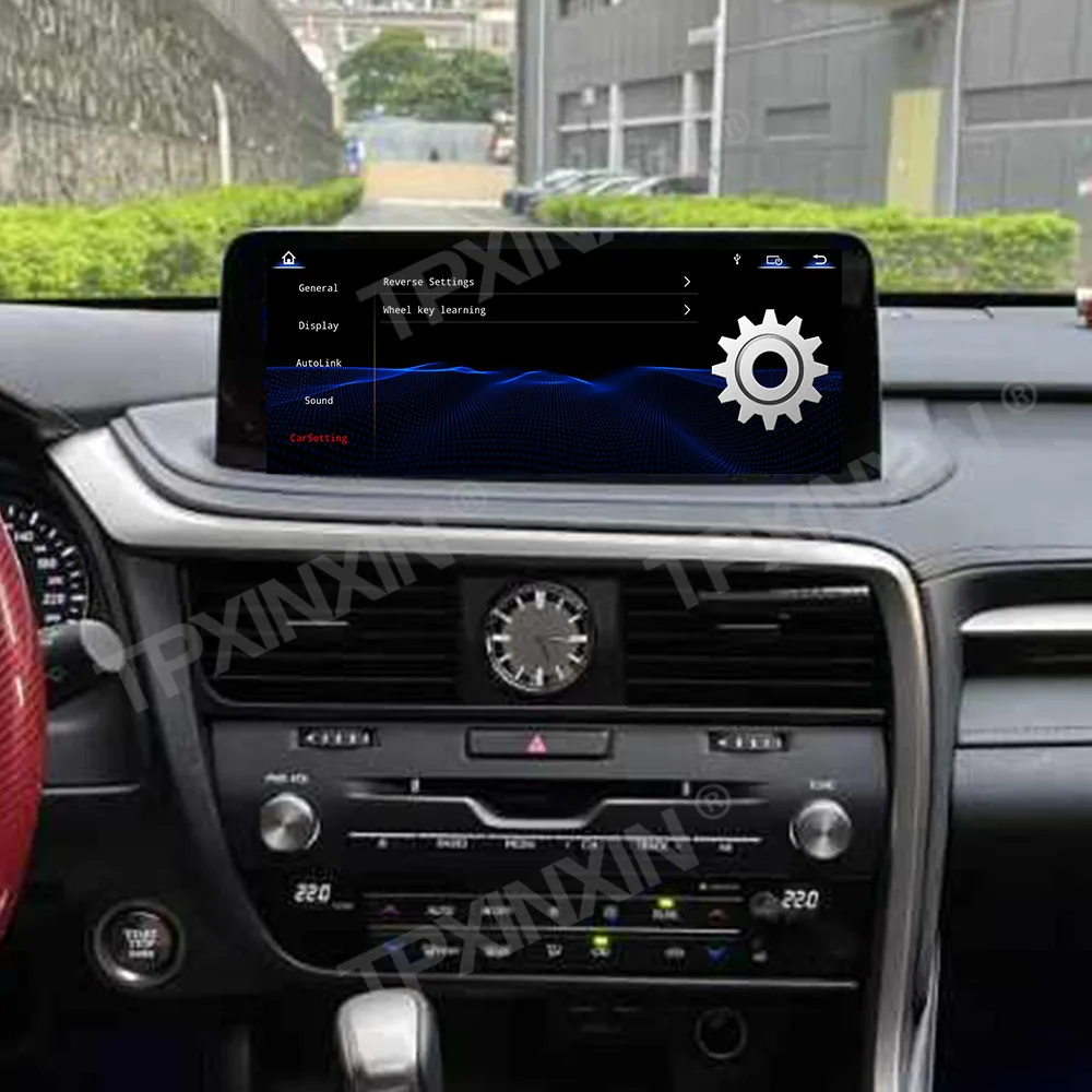 شاشة لينكس لاسلكية أبل كاربلاي أندرويد أوتو هايكار لكزس RX 2020 2021 ترقية السيارة الأصلية نظام تحديد المواقع مرآة لينك 1920*720