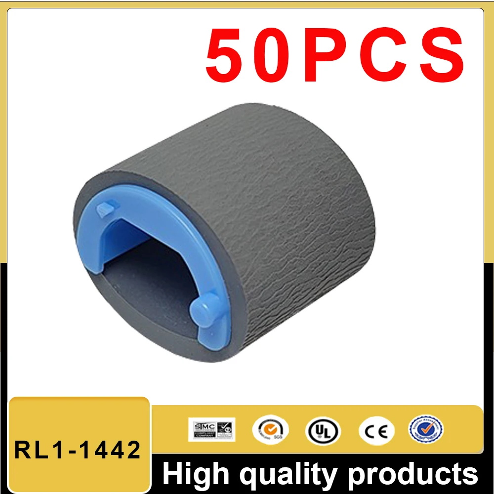 50X RL1-1442-000 RL1-1443 Paper Pickup Roller Compatible For HP P1005 P1006 P1007 P1008 P1009 P1108 P1106 P1102 P1102W M1132