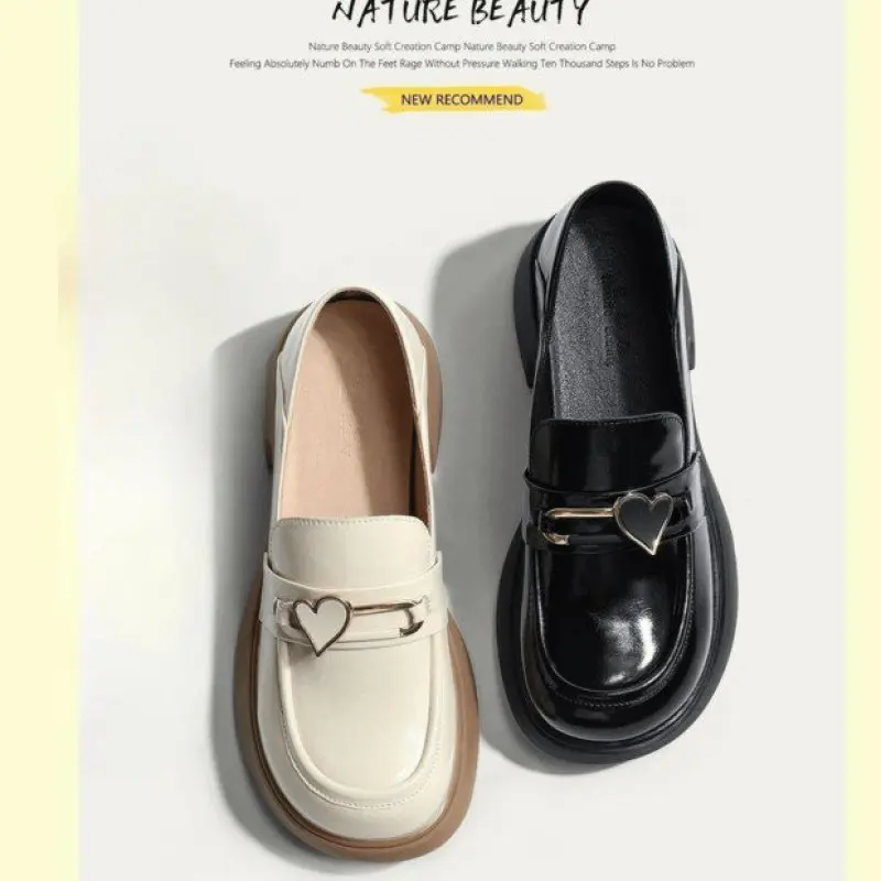 Mary Jane Shoes Loafers Lolita Shoes Boots Japanese Student Shoes Girl Lolita Shoes JK Commuter Uniform Shoes Casual Platform 40