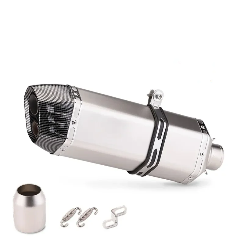 

For HONDA CBR650F XMAX Z250 PCX NMAX R3 R6 GSXR125 Universal Motorcross Exhaust Motorcycle Pipe Muffler Modified Bicycle