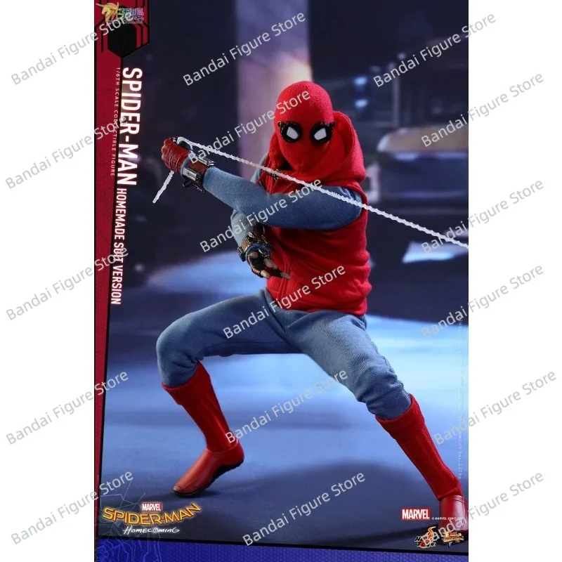 HOTTOYS HT MMS414 1/6 Spider-Man Wersja Domowej Stroju Figurka Akcji Homecoming Season Oryginalny 12-calowy Pełny Zestaw Kolekcja Hobbystyczna