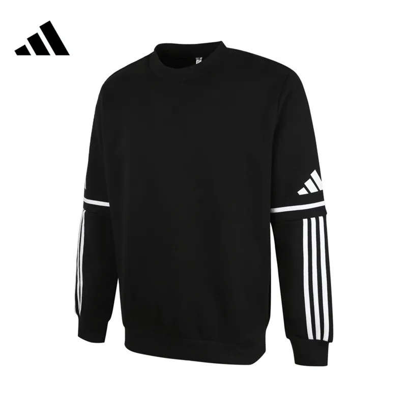 

Мужская толстовка с капюшоном Adidas SQ25 SW CREW для спорта и отдыха JM3546