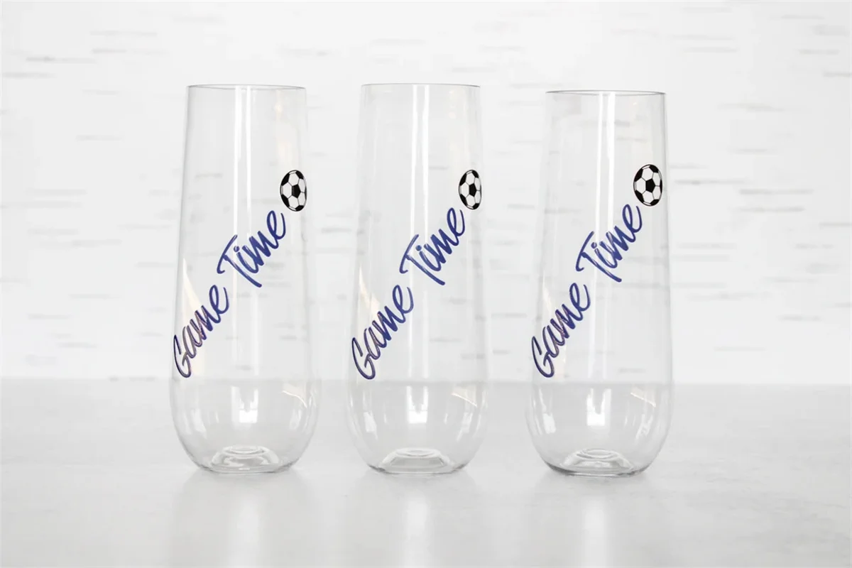 Custom champagne flutes, Personalized champagne flutes, Custom champagne flutes favors, Stemless champagne flutes personalized